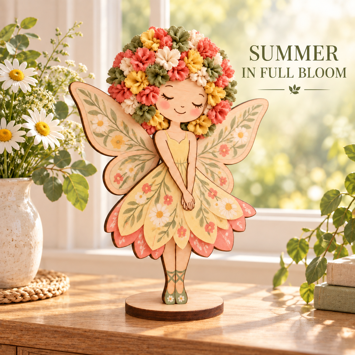 🔥😍Flower Fairy Craft Kit – A Fun DIY Fairy-Making Project