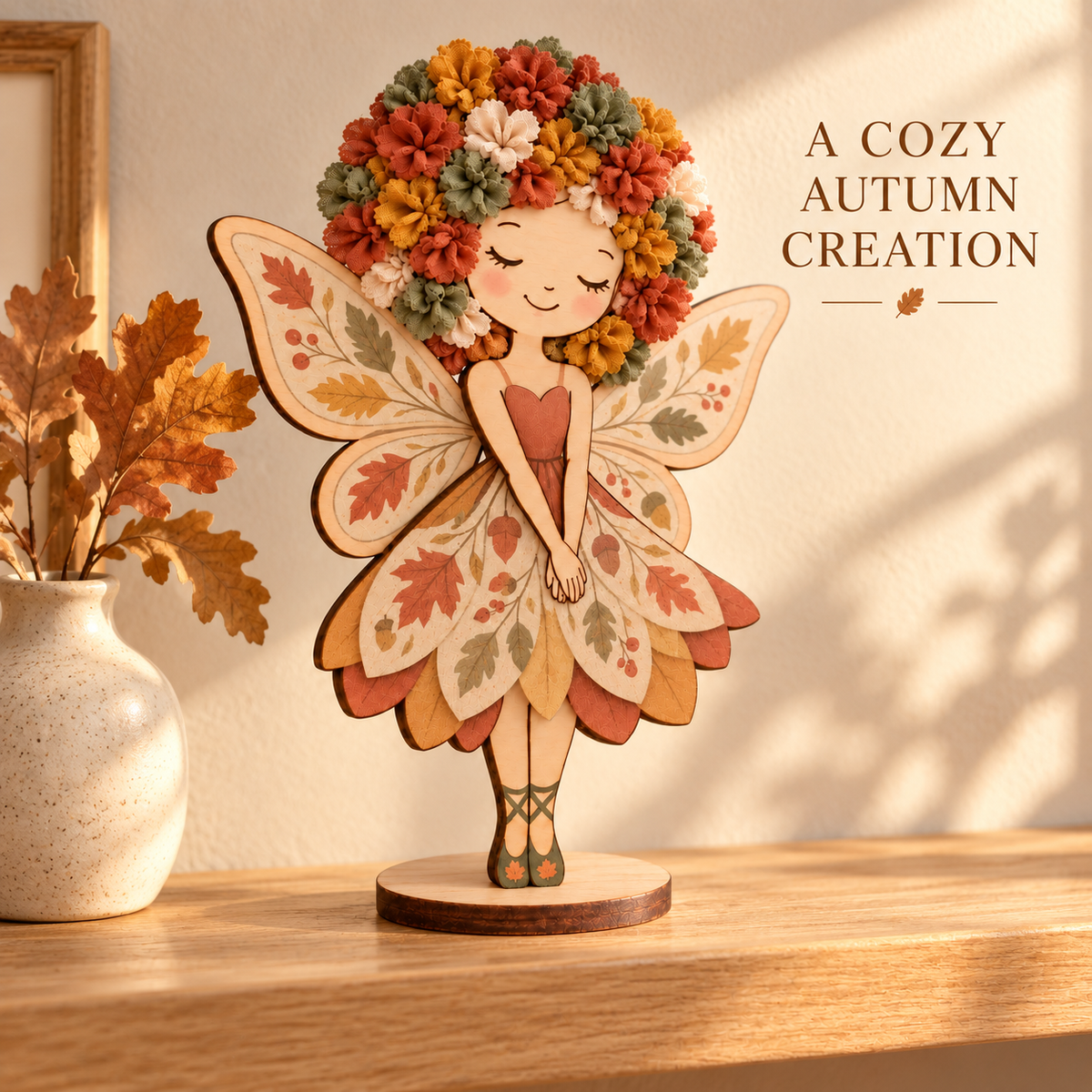 🔥😍Flower Fairy Craft Kit – A Fun DIY Fairy-Making Project