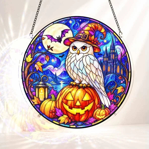 🧘Relaxing & Beginner-☀Acrylic Jigsaw Puzzle Suncatcher(✨Relaxing DIY Craft to Create Stunning Christmas Artwork)