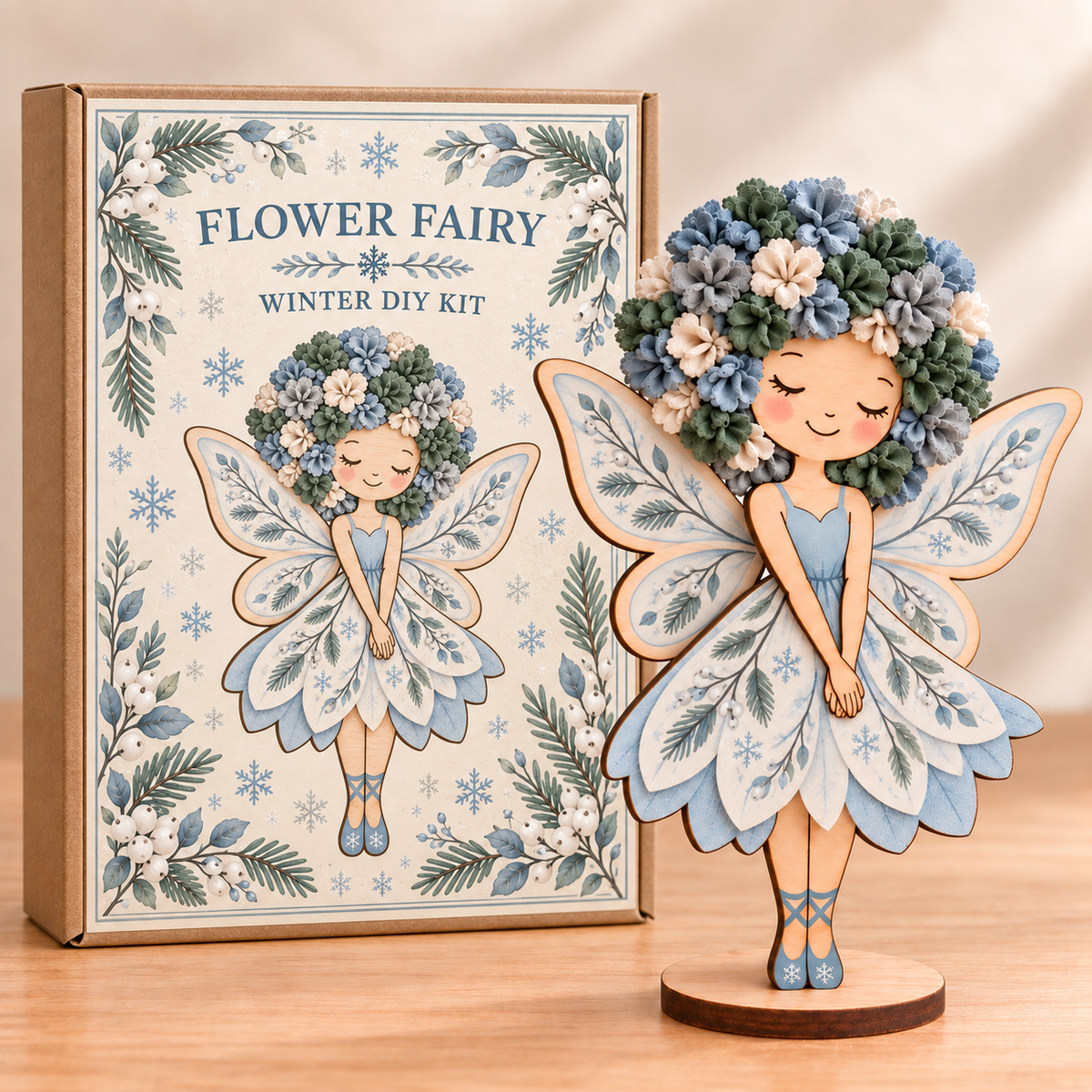 🔥😍Flower Fairy Craft Kit – A Fun DIY Fairy-Making Project
