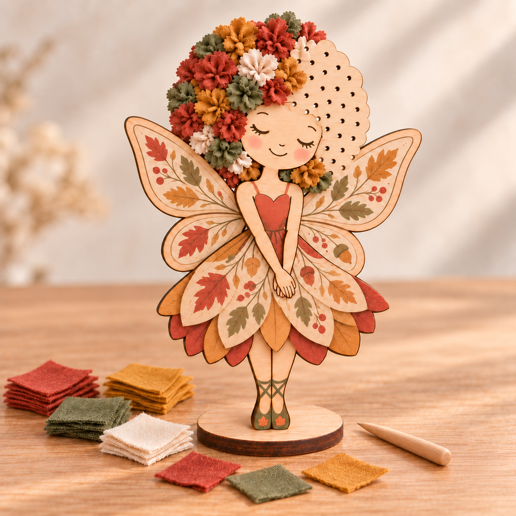 🔥😍Flower Fairy Craft Kit – A Fun DIY Fairy-Making Project