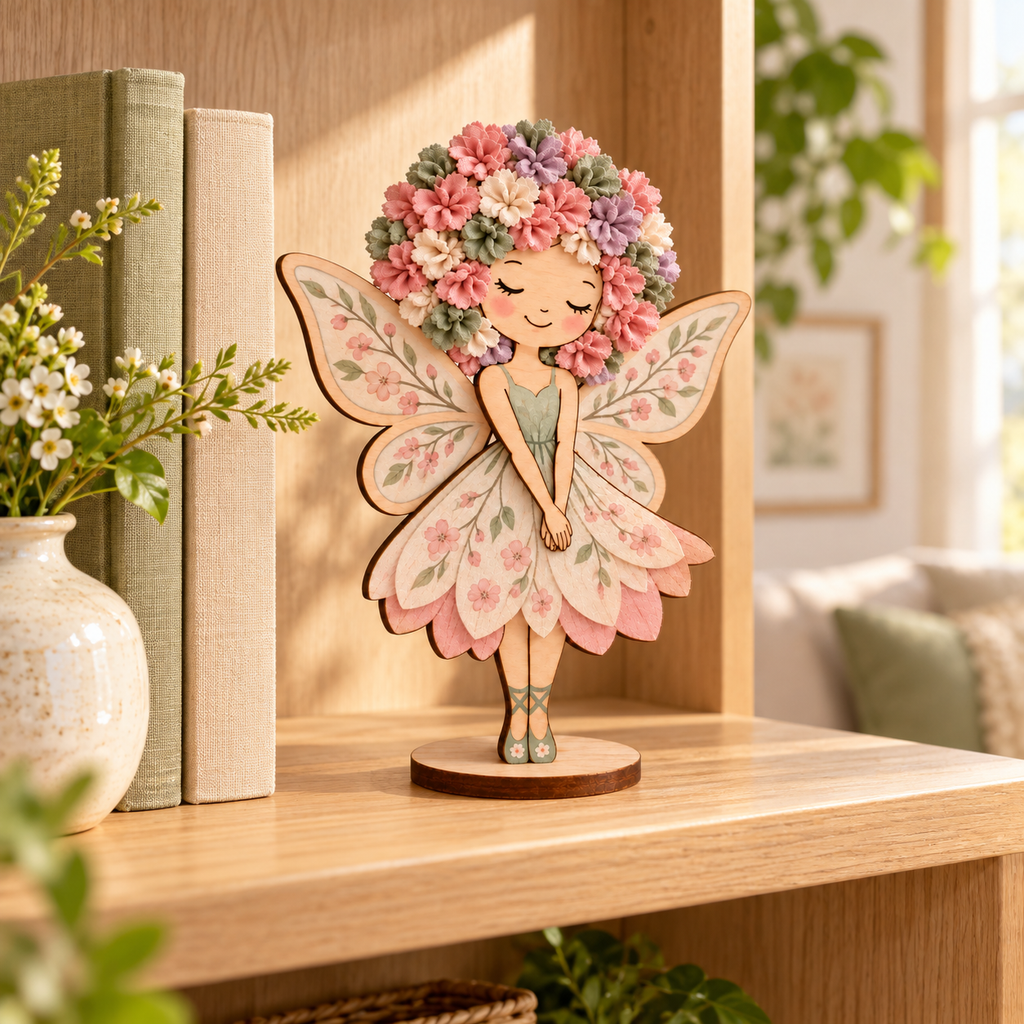 🔥😍Flower Fairy Craft Kit – A Fun DIY Fairy-Making Project