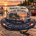 🔥🍁Lake Ontario Boonie Hat – Made for Lakeside Days (🧢100% Cotton)