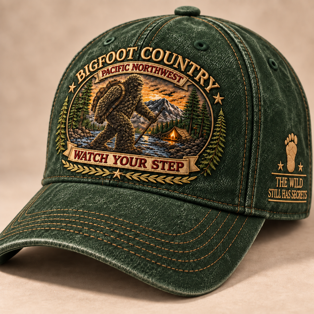 Bigfoot Country Heritage Cap – Pacific Northwest Edition